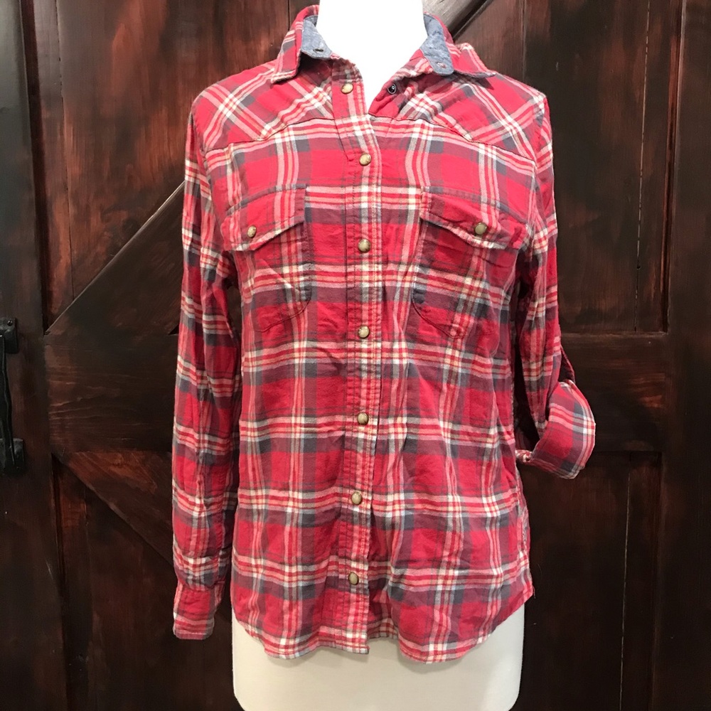 JACHS GIRLFRIEND Flannel Shirt
